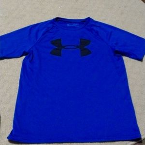 Under Armour Blue Youth XL short sleeve shirt